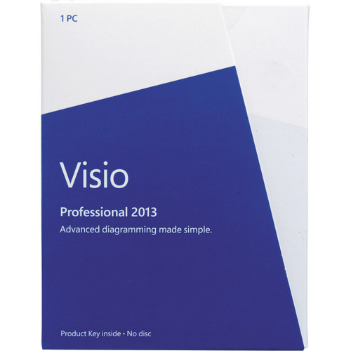 Microsoft Visio Professional 2013 (Electronic Download)