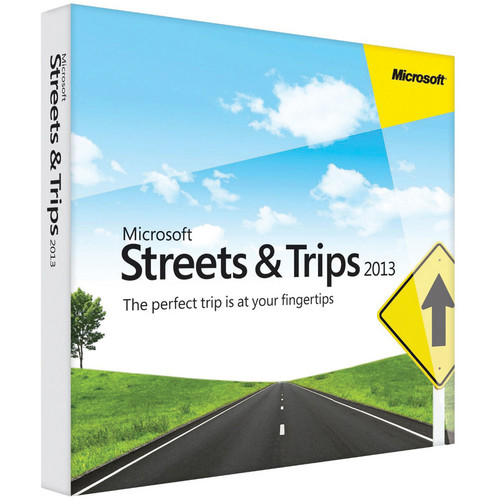 Microsoft Streets & Trips 2013 Software (Electronic Download)