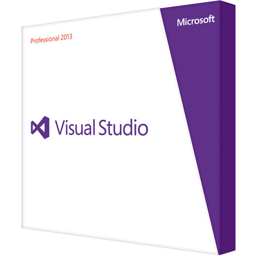Microsoft Visual Studio Professional 2013 (Upgrade Version)