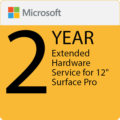 Microsoft 2-Year Extended Hardware Service for 12" Surface Pro