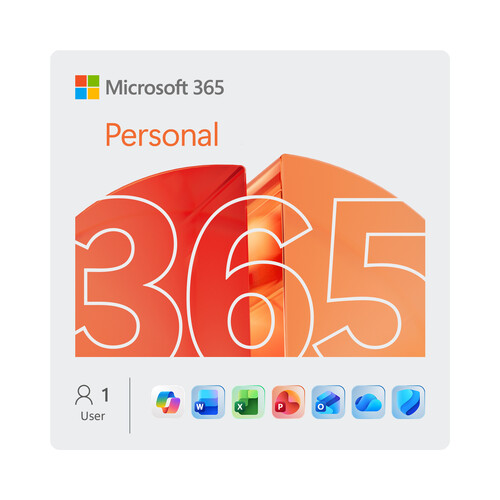 Microsoft 365 Personal (1-User License / 12-Month Subscription / Product Key Code)