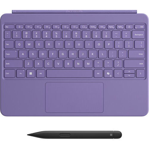 Microsoft 12" Surface Pro Keyboard Cover with Slim Pen 2 (Violet)
