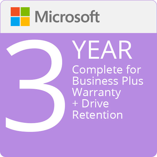 Microsoft 3-Year Complete for Business Plus for Surface Pro 7+, 8, 9, and X