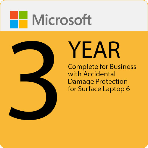 Microsoft 3-Year Complete for Business for Surface Laptop 6 and 7