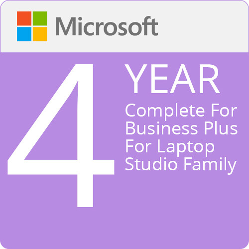 Microsoft 4-Year Complete for Business for Surface Laptop Studio