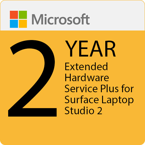 Microsoft 2-Year Extended Hardware Service Plus for Surface Laptop Studio 2