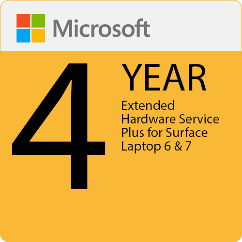 Microsoft 2-Year Extended Hardware Service Plus for Surface Laptop 6 and 7