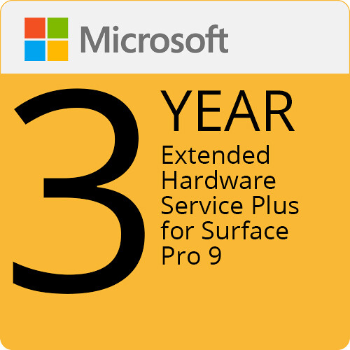 Microsoft 3-Year Extended Hardware Service Plus for Surface Pro X, 7+, 8, and 9