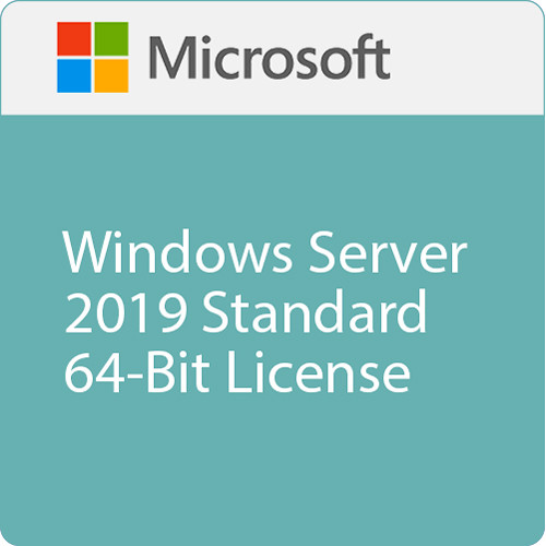 Microsoft Windows Server 2019 Standard 64-Bit License (16 Core, OEM, DVD)