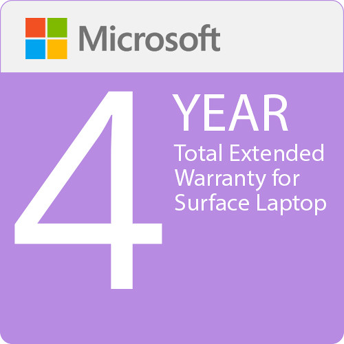 Microsoft 4-Year Extended Hardware Service for Surface Laptop 3, 4, and 5