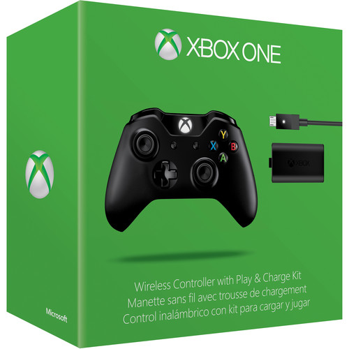 Microsoft Xbox One Wireless Controller with Play & Charge Kit