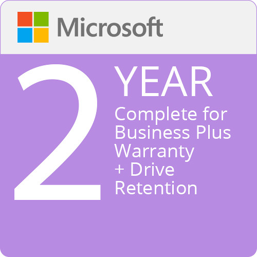 Microsoft 2-Year Complete for Business Plus for Surface Laptop 3, 4, and 5