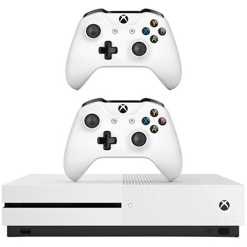 Microsoft Xbox One S Gaming Console & Additional Xbox One Controller Kit