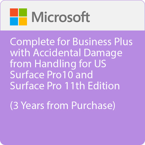 Microsoft 3-Year Complete for Business Plus for Surface Pro 10 and 11th Edition