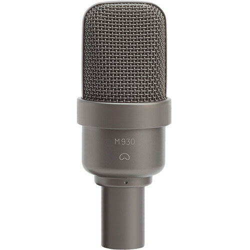 Microtech Gefell M 930 Large-Diaphragm Cardioid Condenser Microphone with EA 93 Shockmount (Dark Bronze)