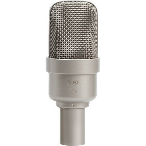 Microtech Gefell M 950 Wide-Cardioid Studio Condenser Microphone with EA 93 Shockmount (Satin Nickel)