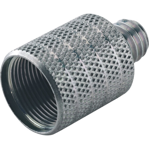 Microtech Gefell Thread Adapter 21600-000-29 - Zinc-Plated, K and M