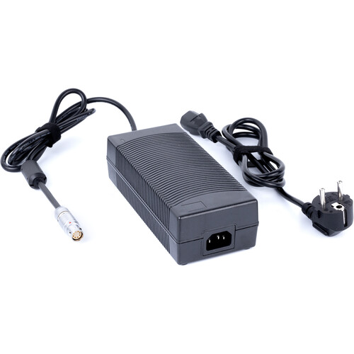 MID49 24V Mains Power Supply with 8-Pin LEMO Connector (EU Power Cord)