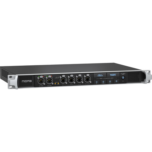 Midas HUB4 Pro Monitor System Hub with 4 PoE Ports for Personal Mixers or Compatible Stage Boxes