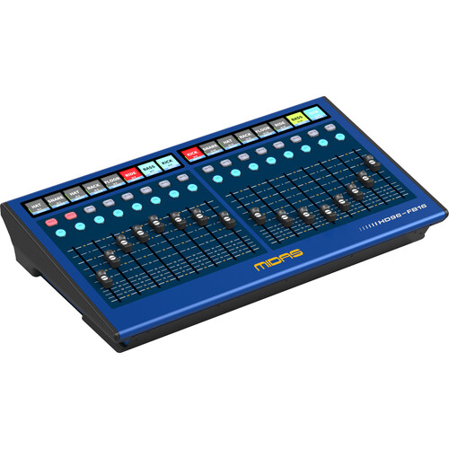 Midas HD96-FB16 Portable 16-Channel Fader Bay for Use with HD Console Series