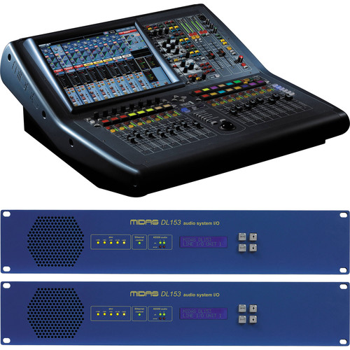 Midas PRO1 Install Bundle Live Sound Digital Console with Two Stageboxes