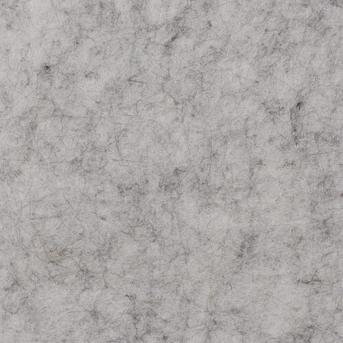Middle Atlantic TruTile Standard PET Solid Acoustic Wall Tile (2x2', Silver Gray)