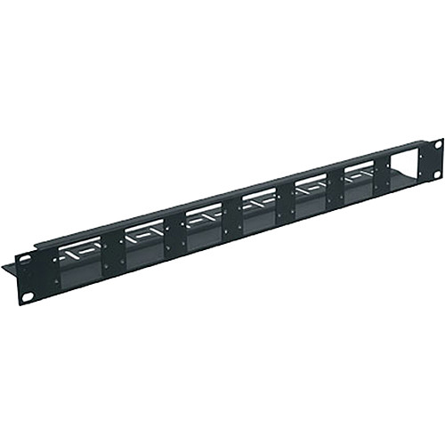 Middle Atlantic AVIP-FK1 1-Space Fixed Panel for AVIP Device Plates (Black)