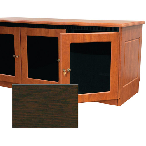 Middle Atlantic Contemporary-Style Finishing Kit for 2-Bay Credenza Rack (Ebony Ash)