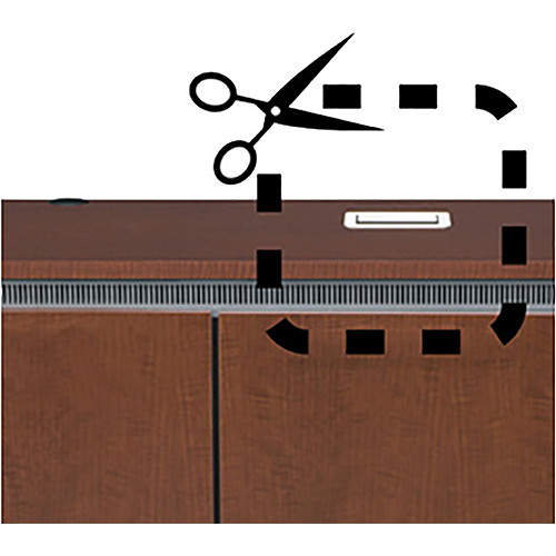Middle Atlantic Table Box Cutout for Extron Cable Cubby 1200