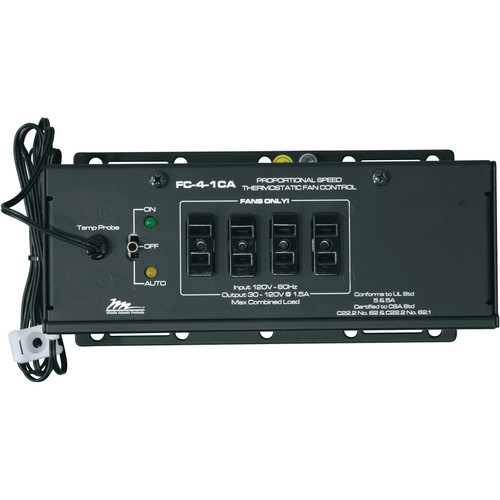 Middle Atlantic FC-4-1CA Thermostatic Fan Control