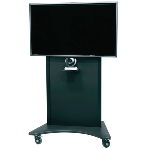 Middle Atlantic FlexView Series FVS-800SC-BK Single Display Cart with 4" Casters (Black)