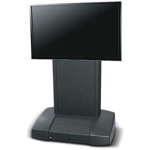 Middle Atlantic IVTC-4280S-BW Versatile Mobile Cart System for 42" - 80" Single Screen Size (International Use)