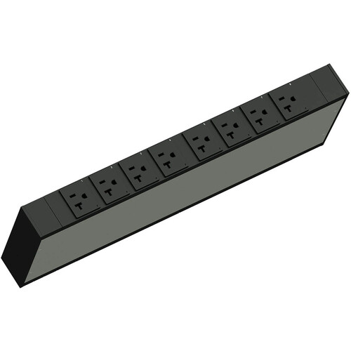 Middle Atlantic Horizontal Rackmount Network Switched PDU (8-Outlet, 120V, 20A, NEMA 5-20R)