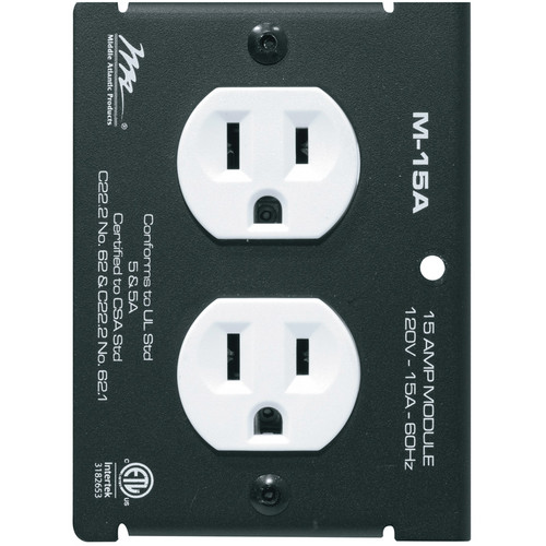 Middle Atlantic M-15A Switchable Power Module