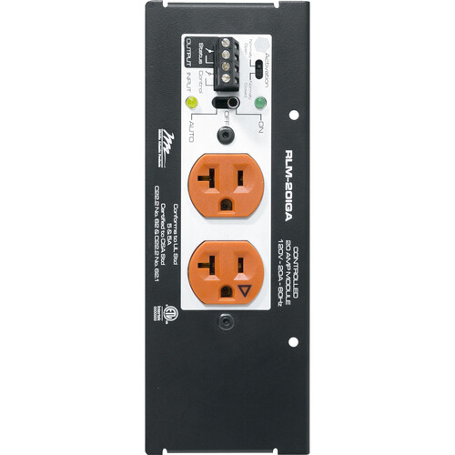Middle Atlantic MPR Raceway Controlled Isolated-Ground Module (9.5' Cord, 20A)