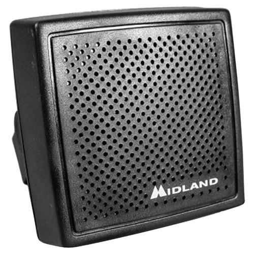 Midland High-Performance 20W Mobile Speaker with Swivel Base & 70" Cable for CB Radio
