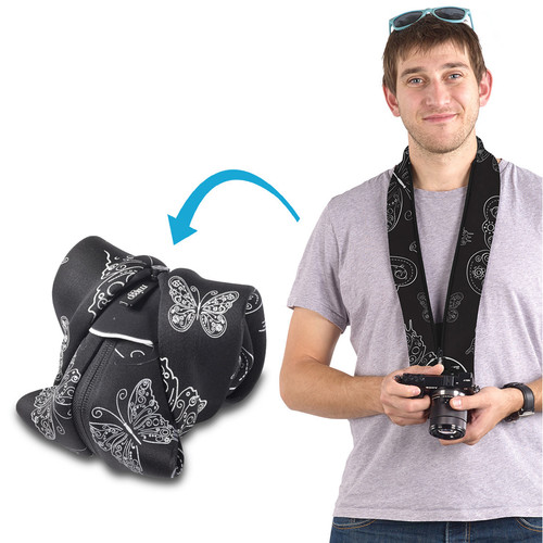 miggo Strap and Wrap for Mirrorless and Compact System Cameras (Royal Wings)