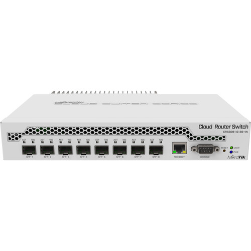 MikroTik CRS309-1G-8S+IN 8-Port 10G SFP+ Managed Network Switch