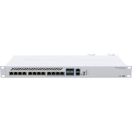 MikroTik CRS312-4C+8XG-RM 12-Port 10G Managed Network Switch