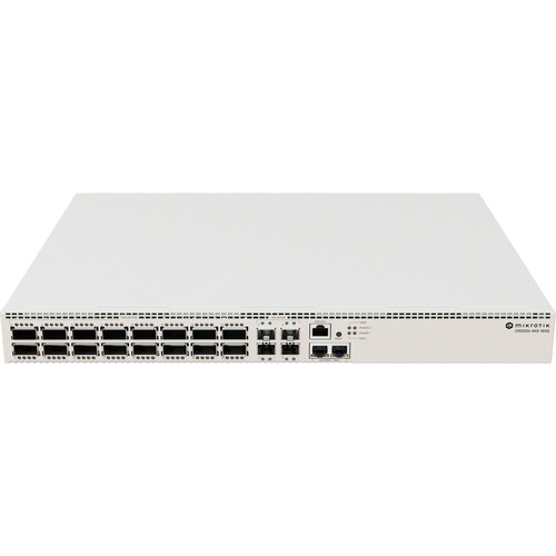MikroTik CRS520-4XS-16XQ-RM 16-Port 100G QSFP28 / 4-Port 10G SFP28 Managed Network Switch
