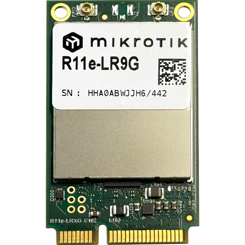 MikroTik miniPCIe Concentrator Card for 915 MHz LoRa Networks