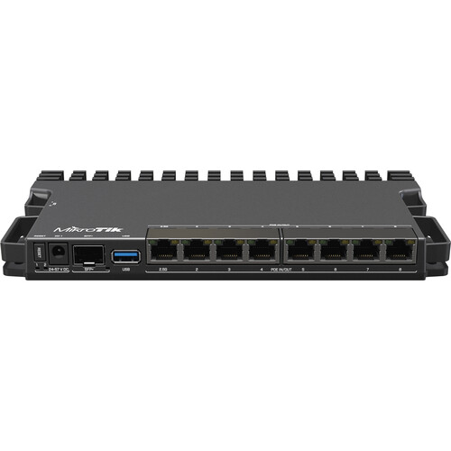 MikroTik RB5009UPr+S+IN 8-Port Multi-Gig PoE Router