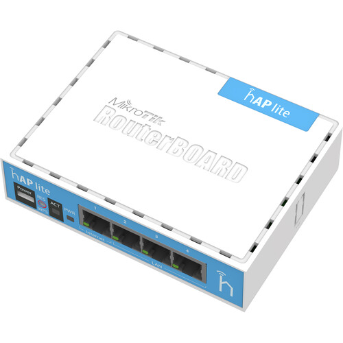 MikroTik 2.4GHz Hap Lite 4Xlan 802.11Bgn L4