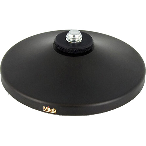 MILAB Table Stand for VM-44 Gooseneck (Black-Chrome Matte Finish)