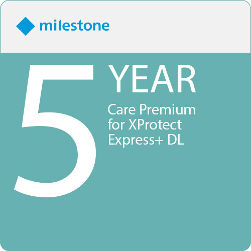 Milestone 5-Years Care Premium for XProtect Express+ DL