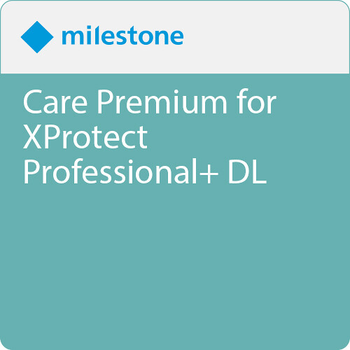 Milestone 1-Year Care Premium for XProtect Professional+ Device License