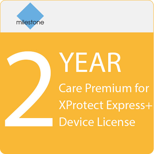 Milestone Care Premium for XProtect Express+ Device License (2-Year)