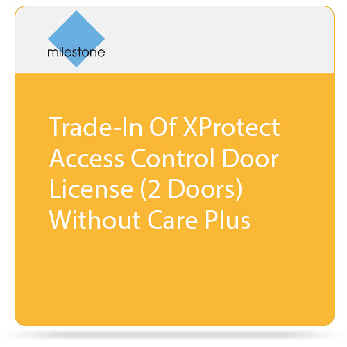 Milestone Trade-In of XProtect Access Control Door License without Care Plus (2 Doors)