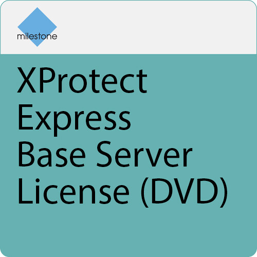 Milestone XProtect Express Base Server License (DVD)