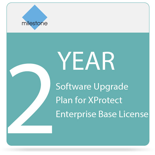 Milestone 2-Year Software Upgrade Plan for XProtect Enterprise Base License